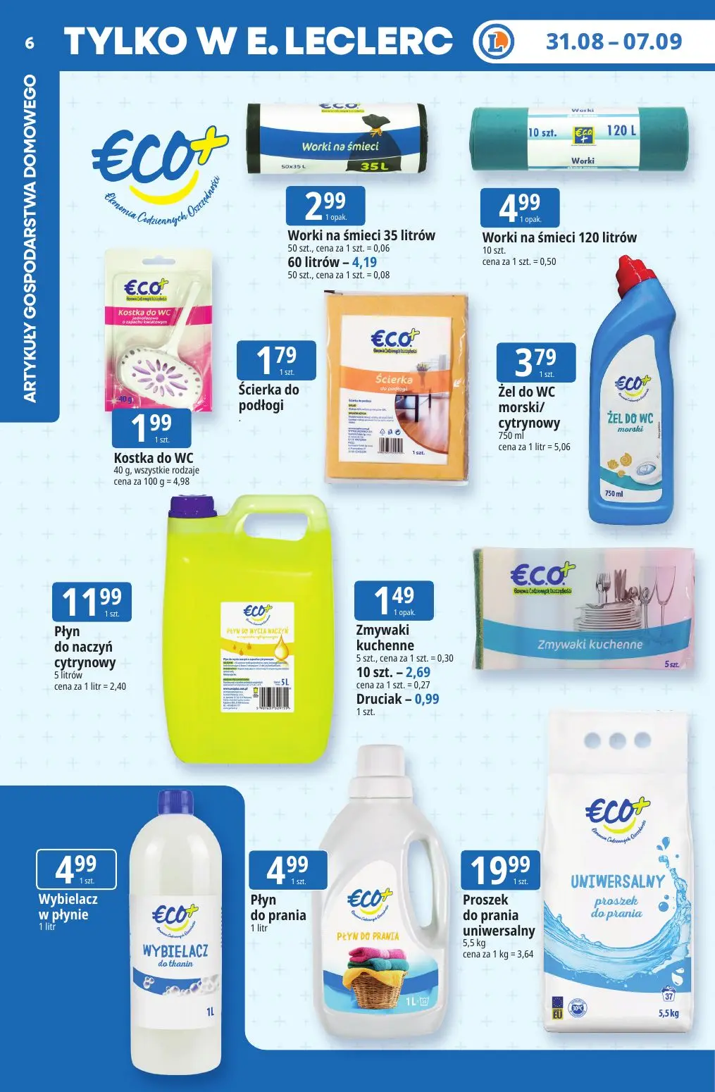gazetka promocyjna E.Leclerc Tanio to tu - Strona 6