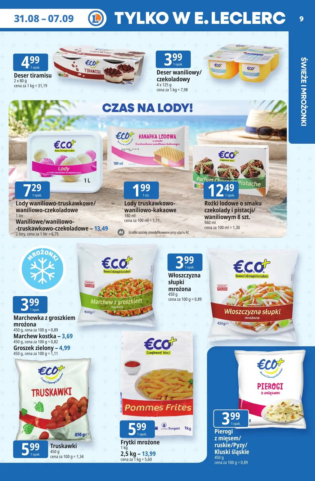 gazetka promocyjna E.Leclerc Tanio to tu - Strona 9
