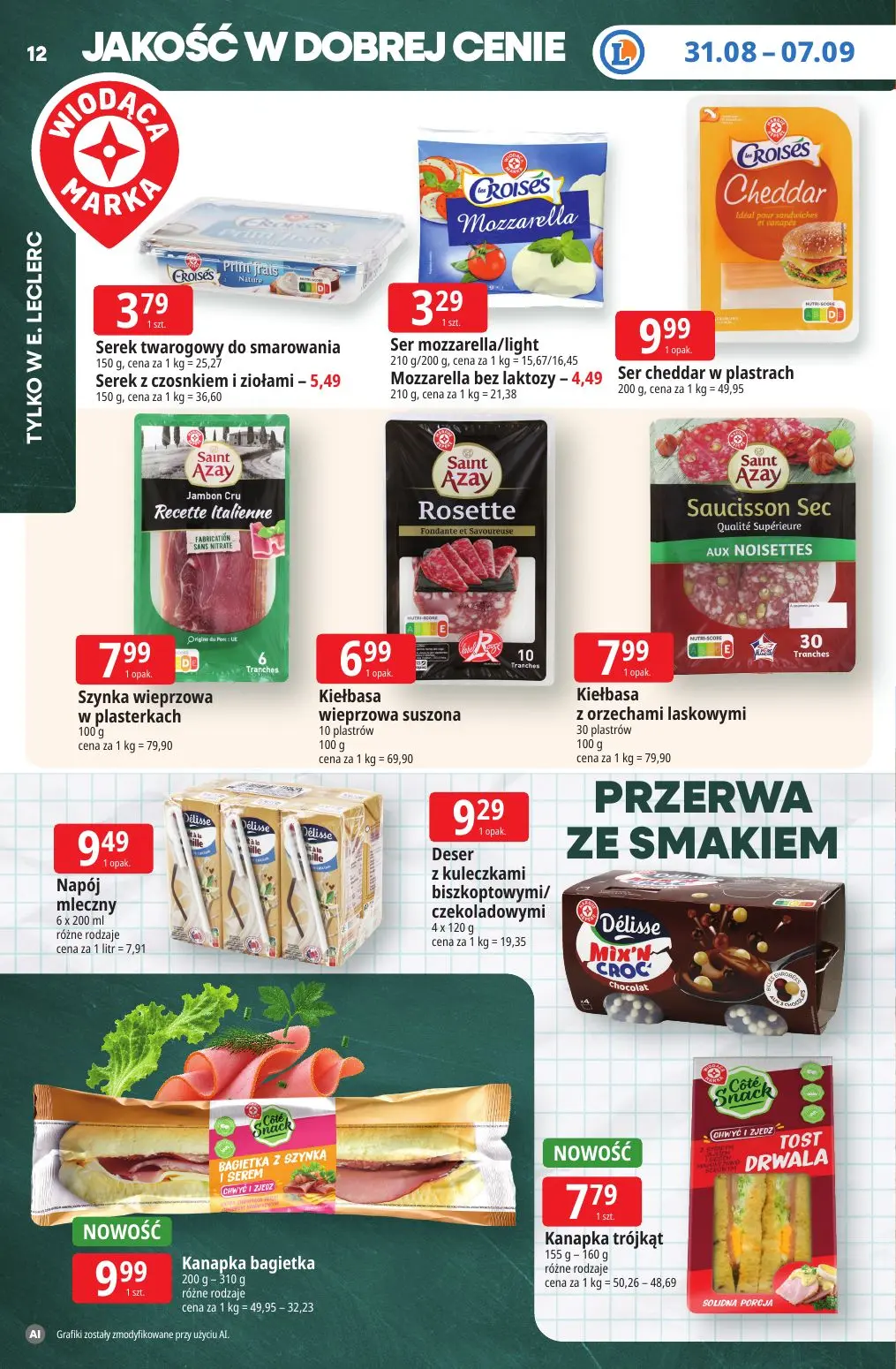 gazetka promocyjna E.Leclerc Tanio to tu - Strona 12
