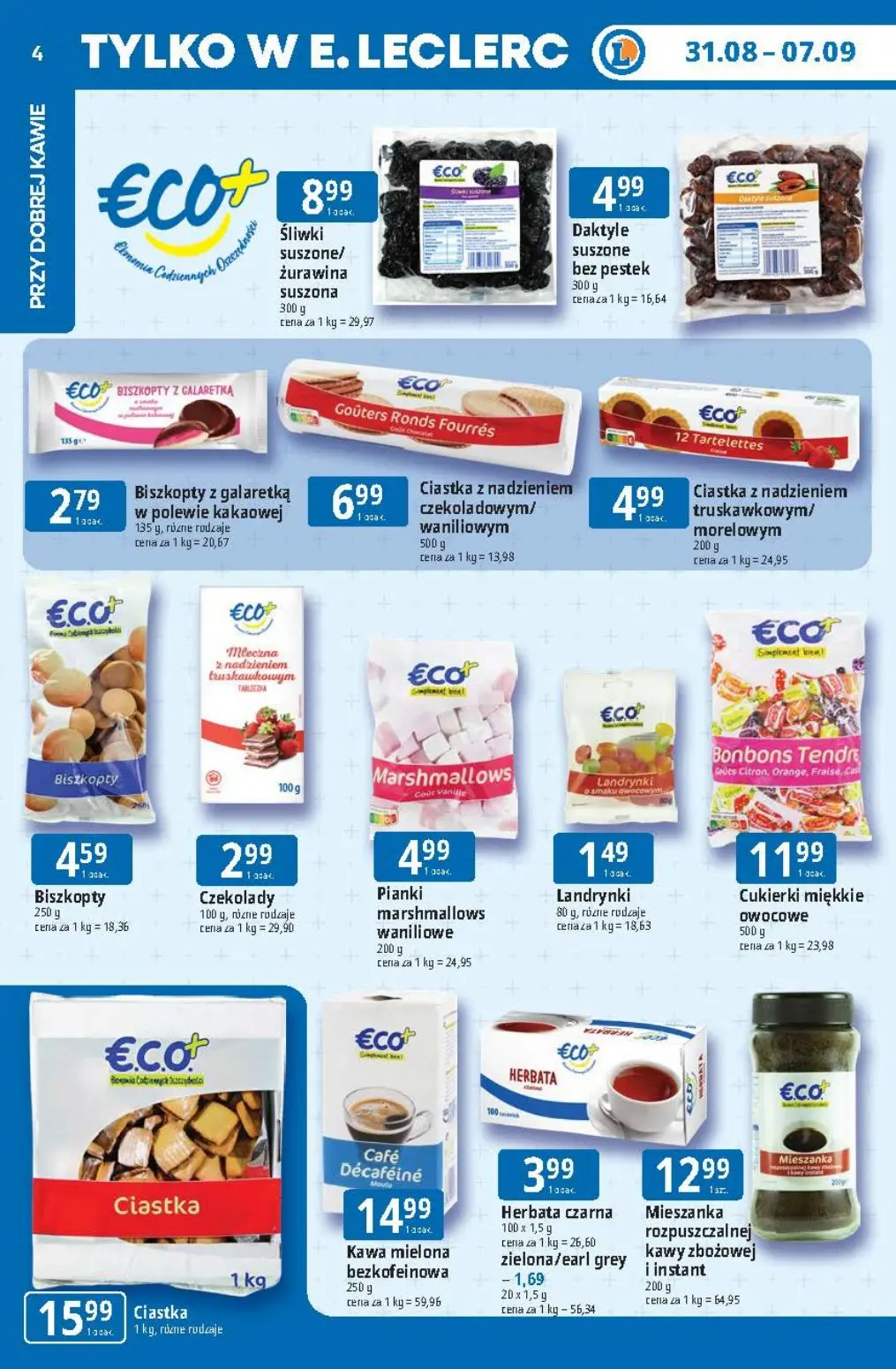 gazetka promocyjna E.Leclerc Tanio to tu - Strona 4