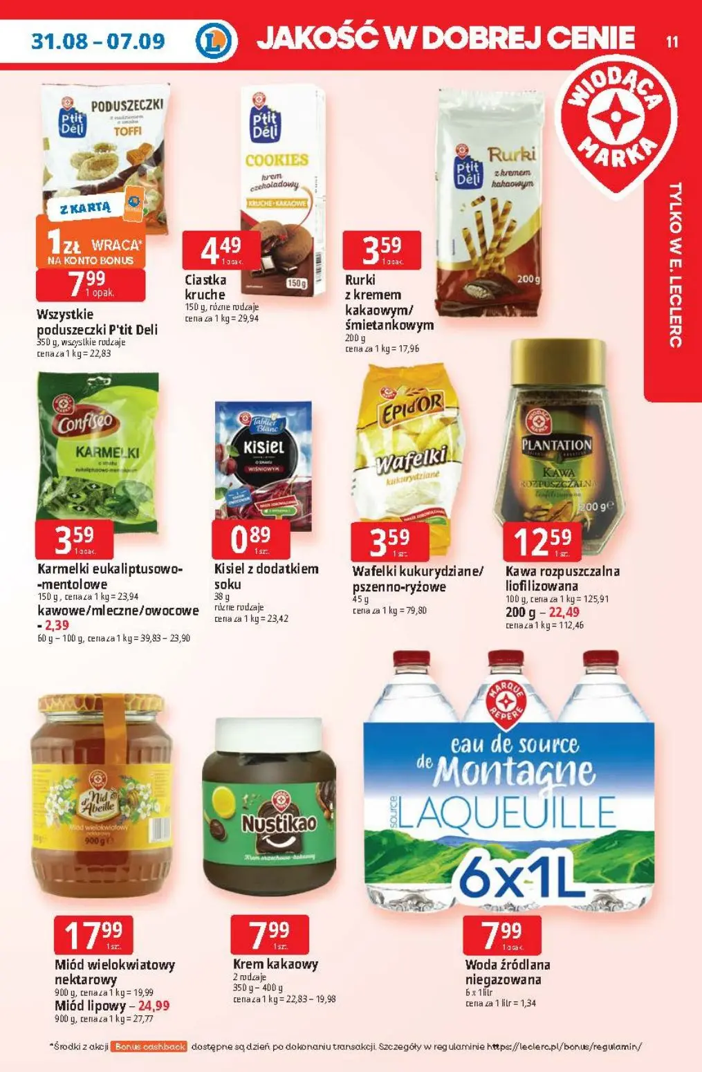 gazetka promocyjna E.Leclerc Tanio to tu - Strona 11