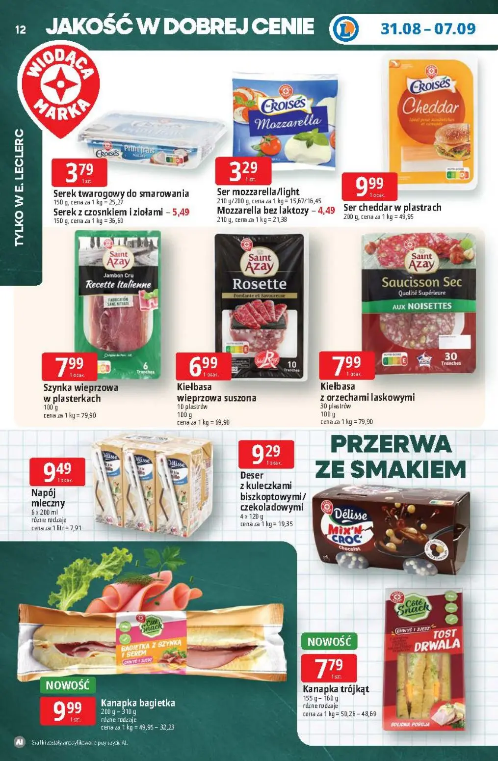 gazetka promocyjna E.Leclerc Tanio to tu - Strona 12