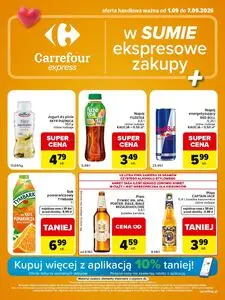 Gazetka promocyjna Carrefour Express, ważna od 2026-09-01 do 2026-09-07.