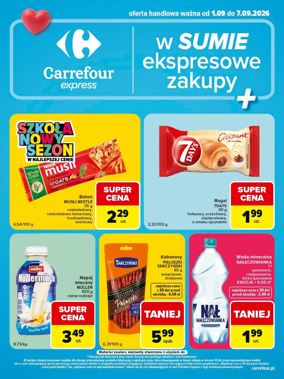 gazetka promocyjna Carrefour Express W sumie ekspresowe zakupy - Strona 2