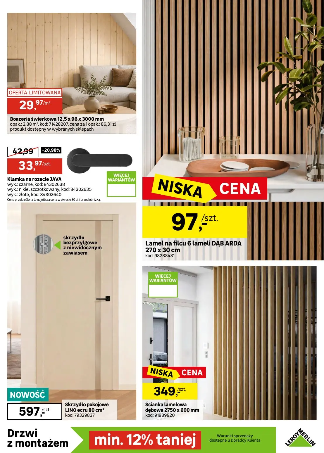 gazetka promocyjna Leroy Merlin Czas na remont - Strona 7