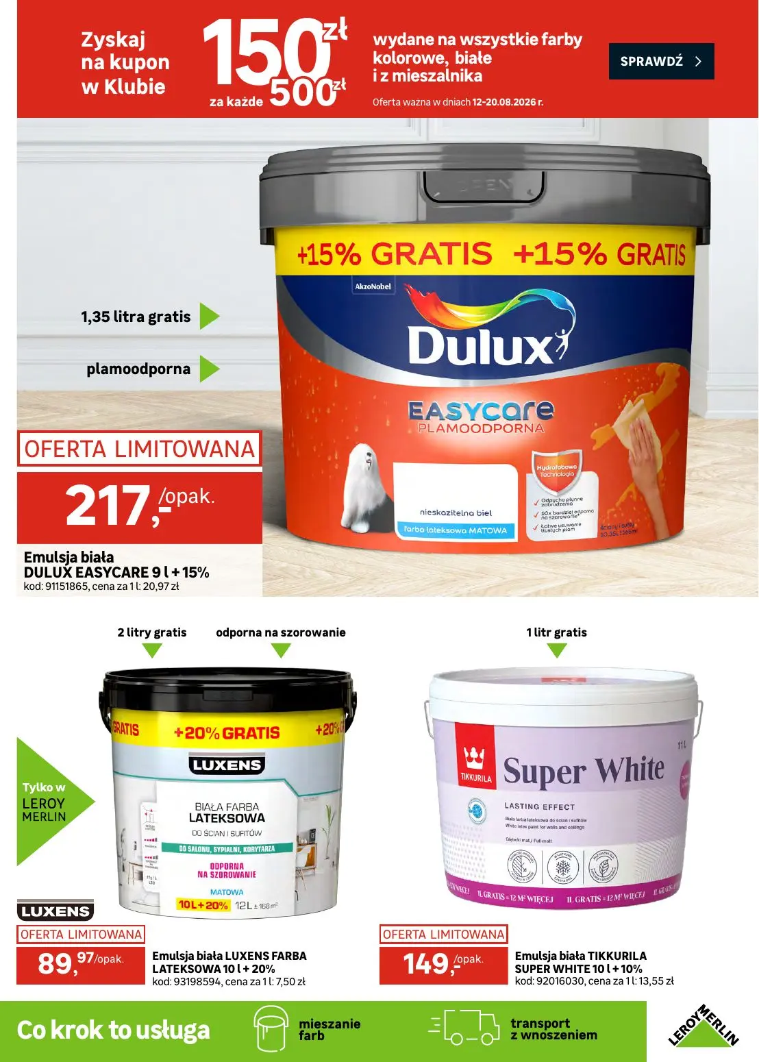 gazetka promocyjna Leroy Merlin Czas na remont - Strona 11