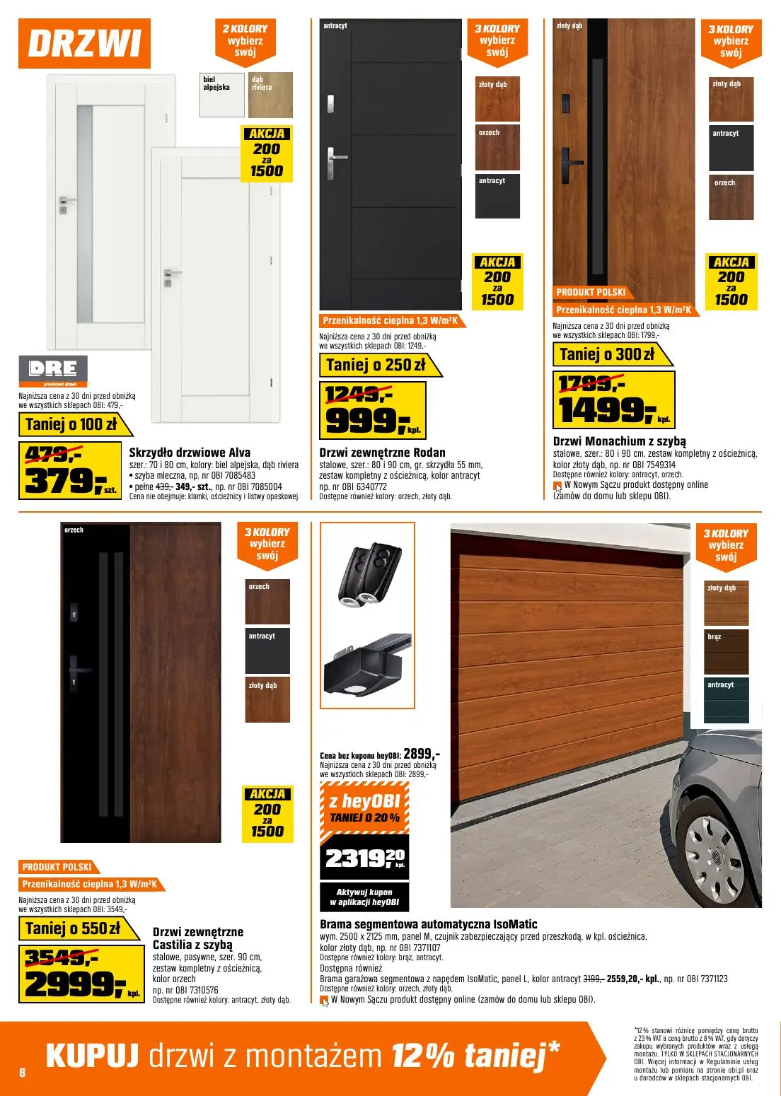gazetka promocyjna OBI  - Strona 8