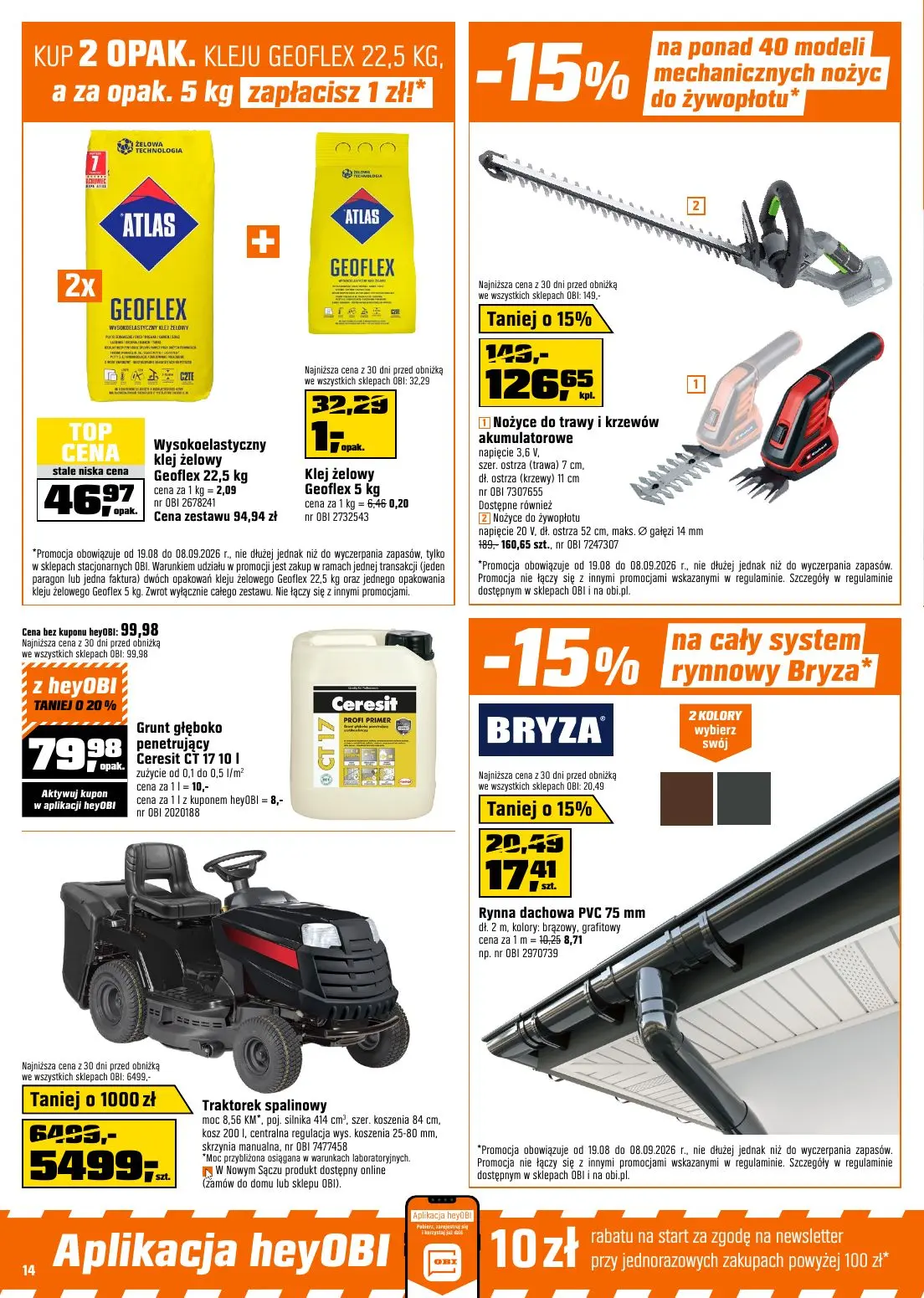 gazetka promocyjna OBI  - Strona 14