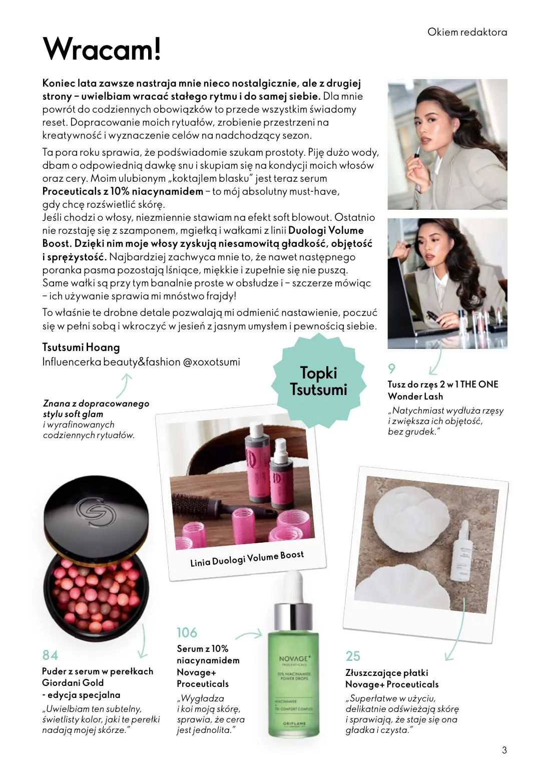 gazetka promocyjna ORIFLAME Podkręć objętość - Strona 3