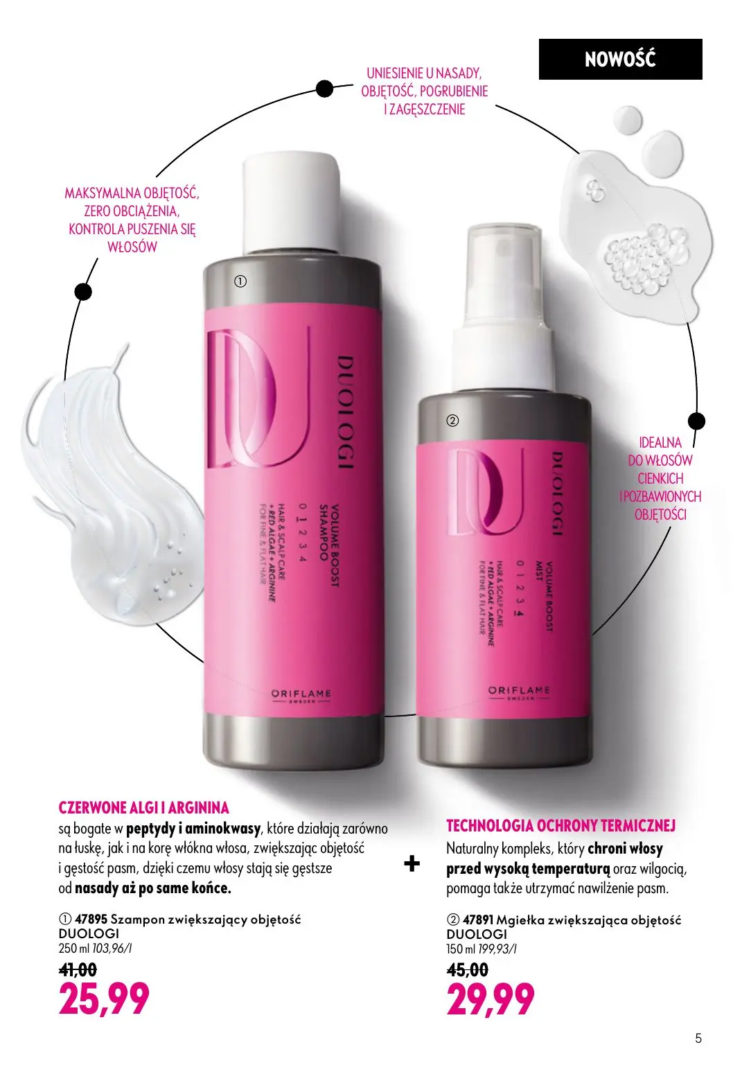 gazetka promocyjna ORIFLAME Podkręć objętość - Strona 5