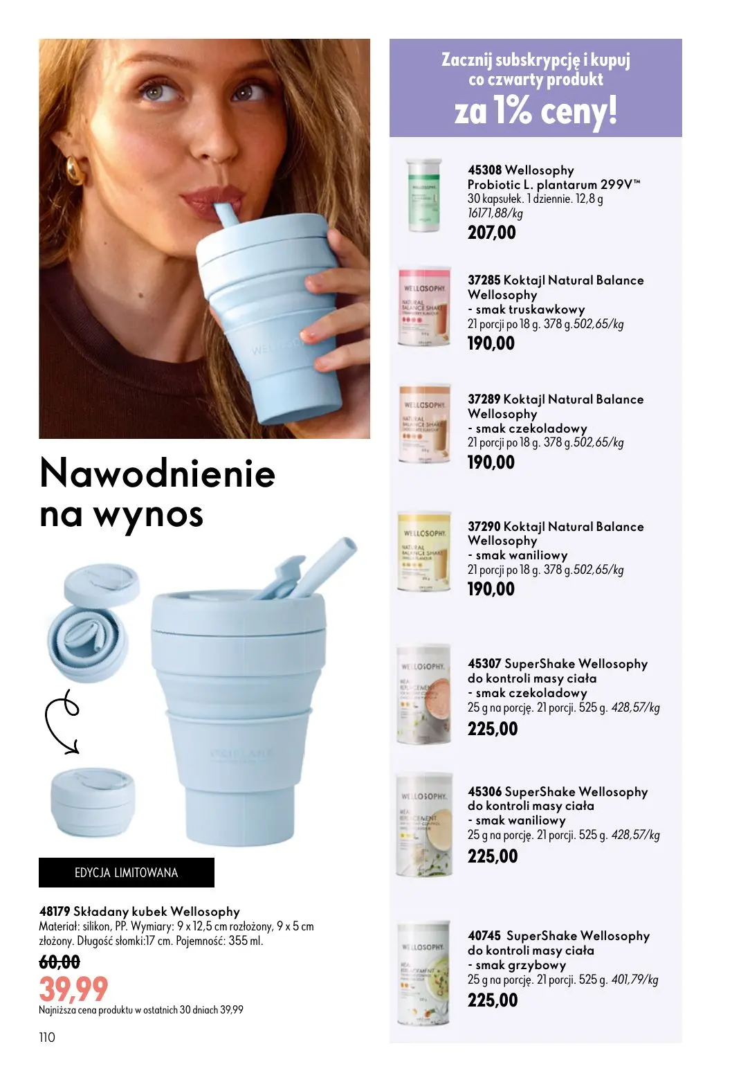 gazetka promocyjna ORIFLAME Podkręć objętość - Strona 110