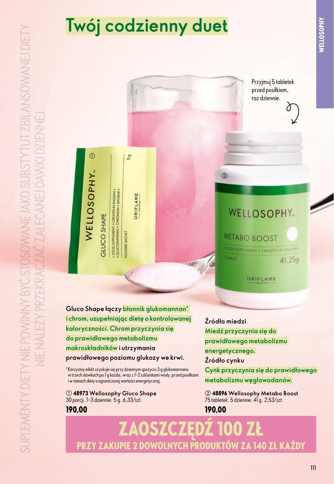 gazetka promocyjna ORIFLAME Podkręć objętość - Strona 111