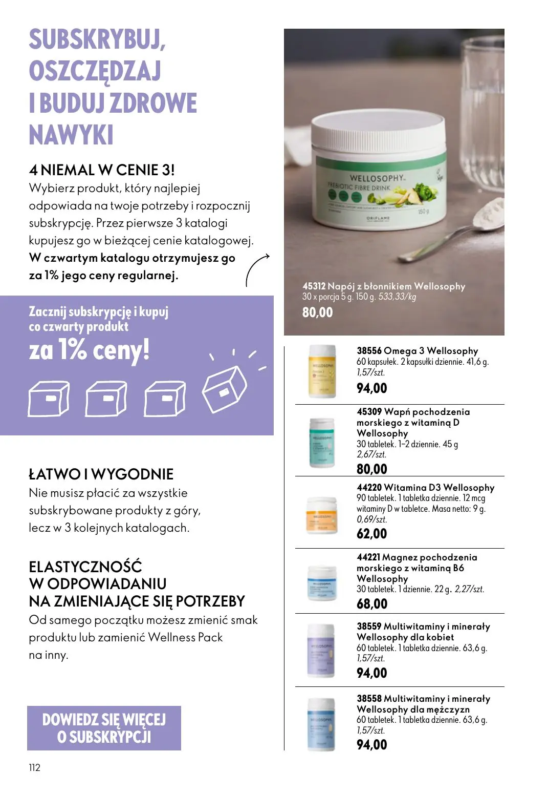 gazetka promocyjna ORIFLAME Podkręć objętość - Strona 112