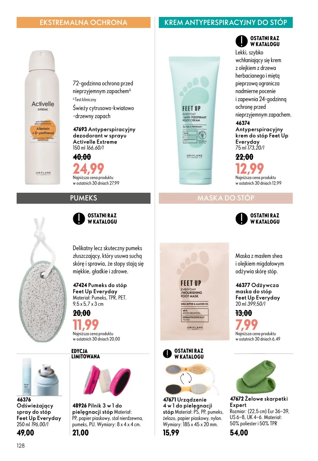 gazetka promocyjna ORIFLAME Podkręć objętość - Strona 128