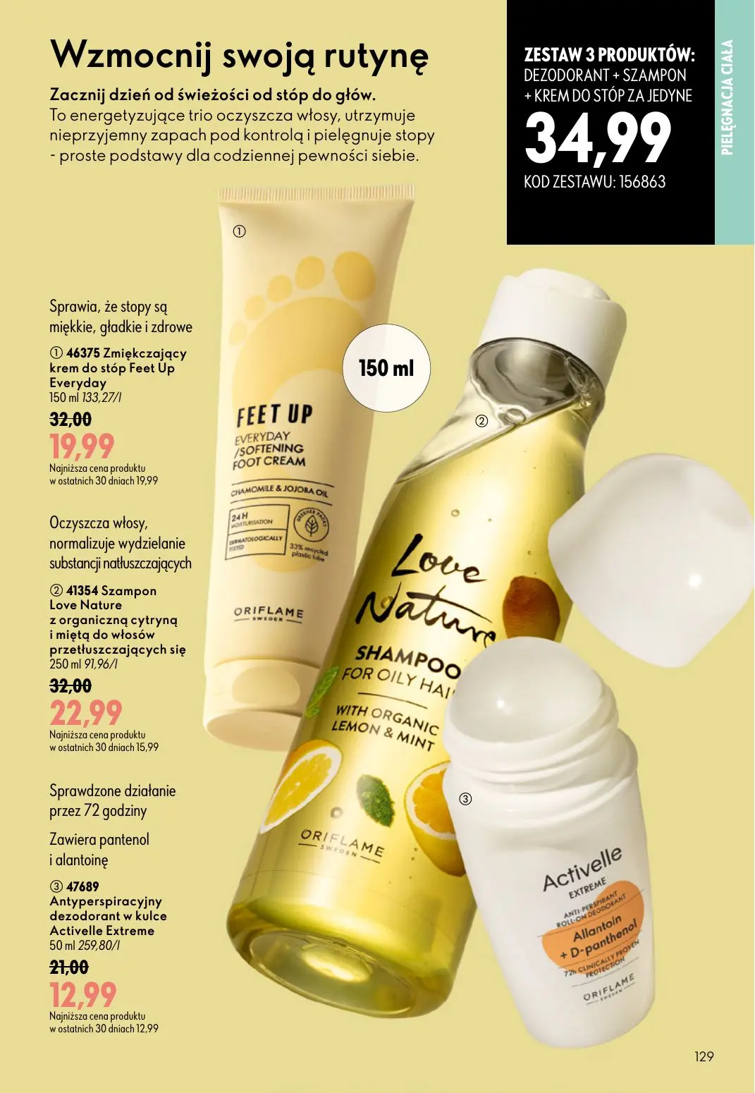 gazetka promocyjna ORIFLAME Podkręć objętość - Strona 129