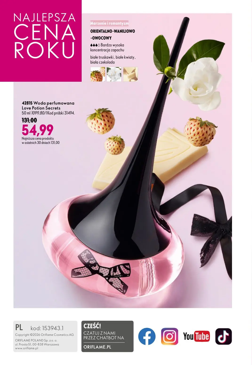 gazetka promocyjna ORIFLAME Podkręć objętość - Strona 148
