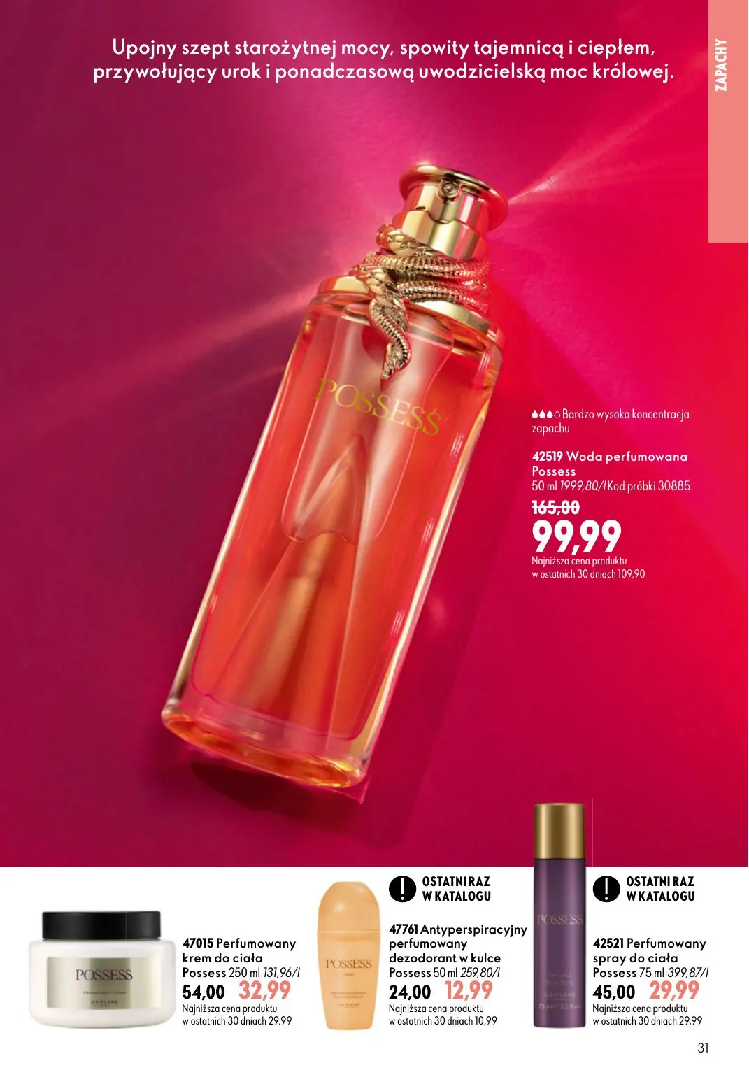 gazetka promocyjna ORIFLAME Podkręć objętość - Strona 31