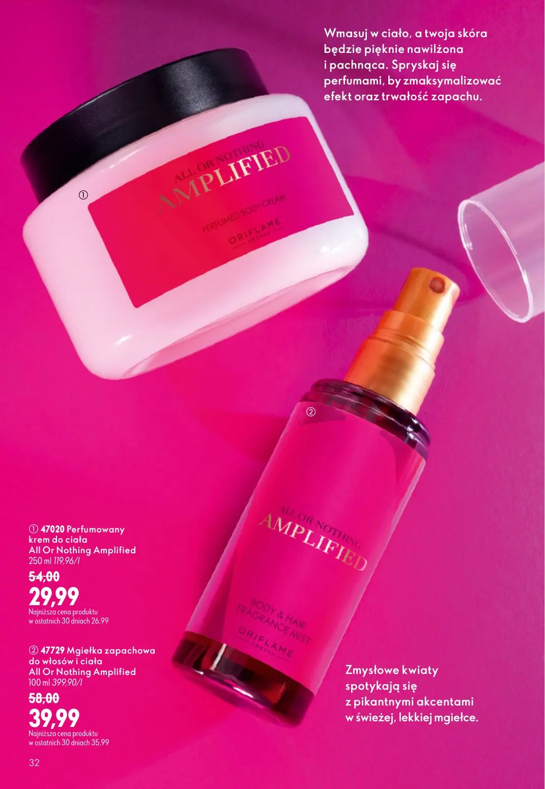 gazetka promocyjna ORIFLAME Podkręć objętość - Strona 32