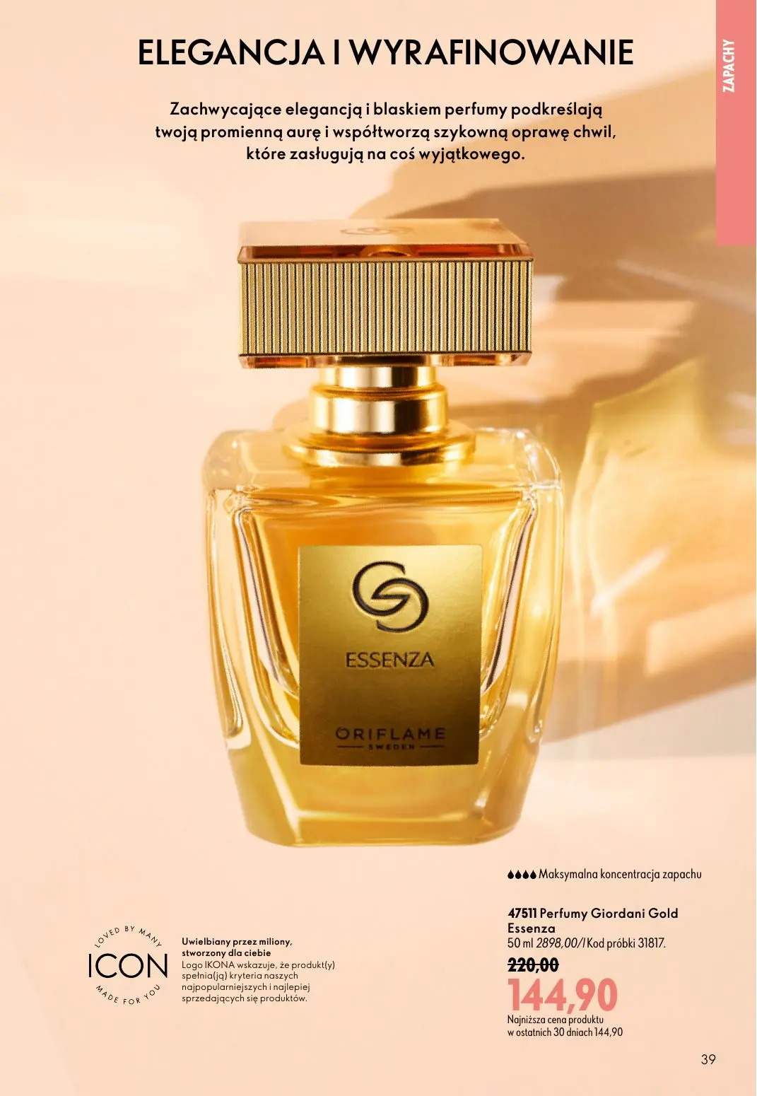 gazetka promocyjna ORIFLAME Podkręć objętość - Strona 39