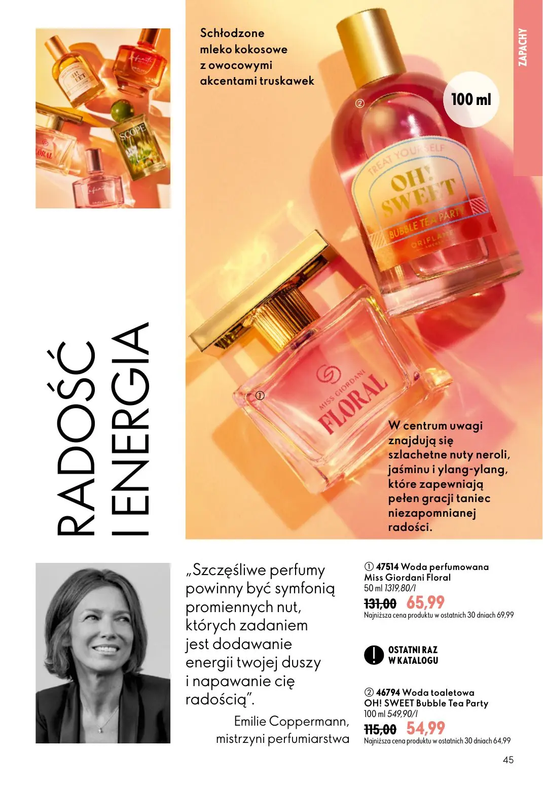 gazetka promocyjna ORIFLAME Podkręć objętość - Strona 45