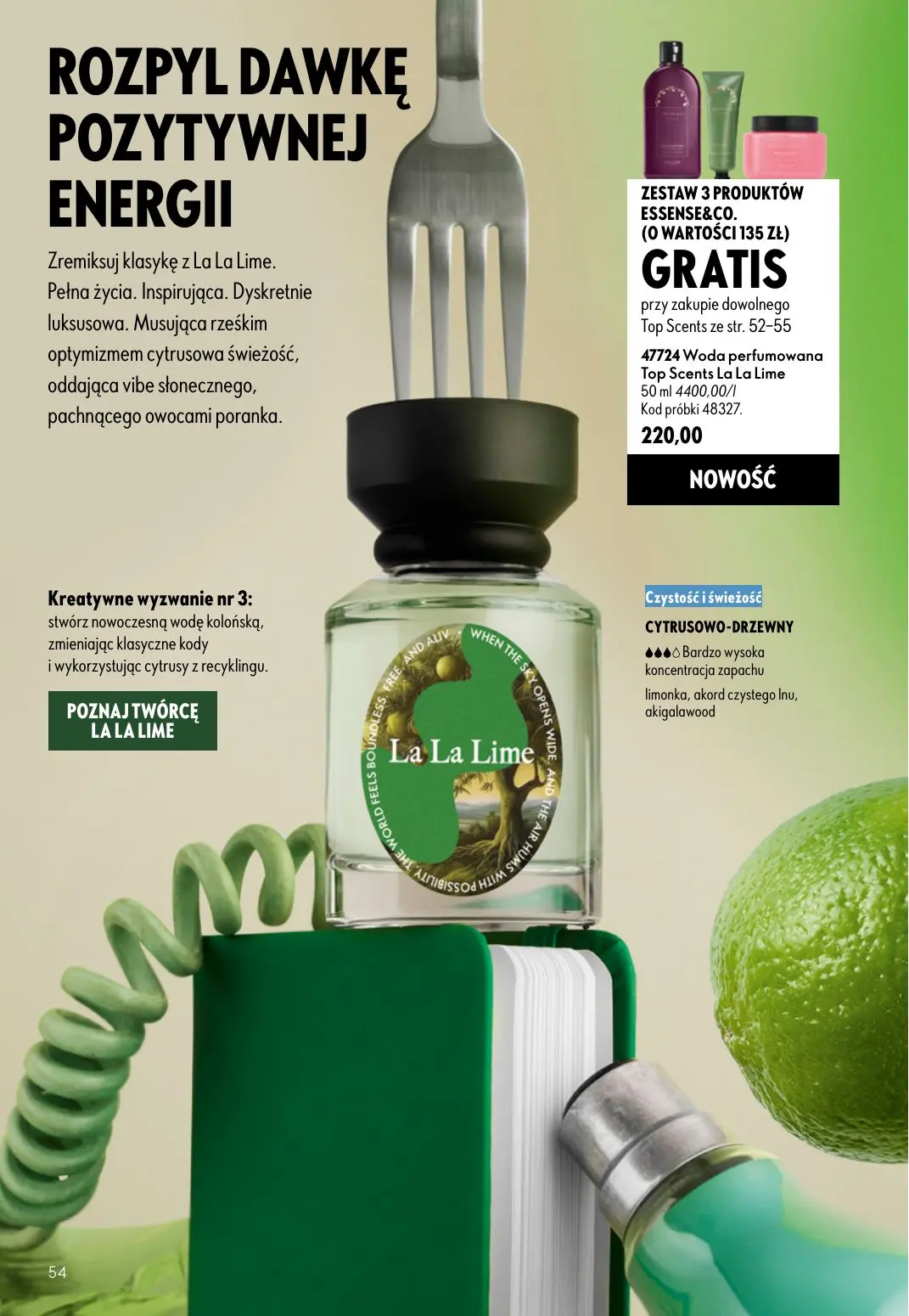 gazetka promocyjna ORIFLAME Podkręć objętość - Strona 54