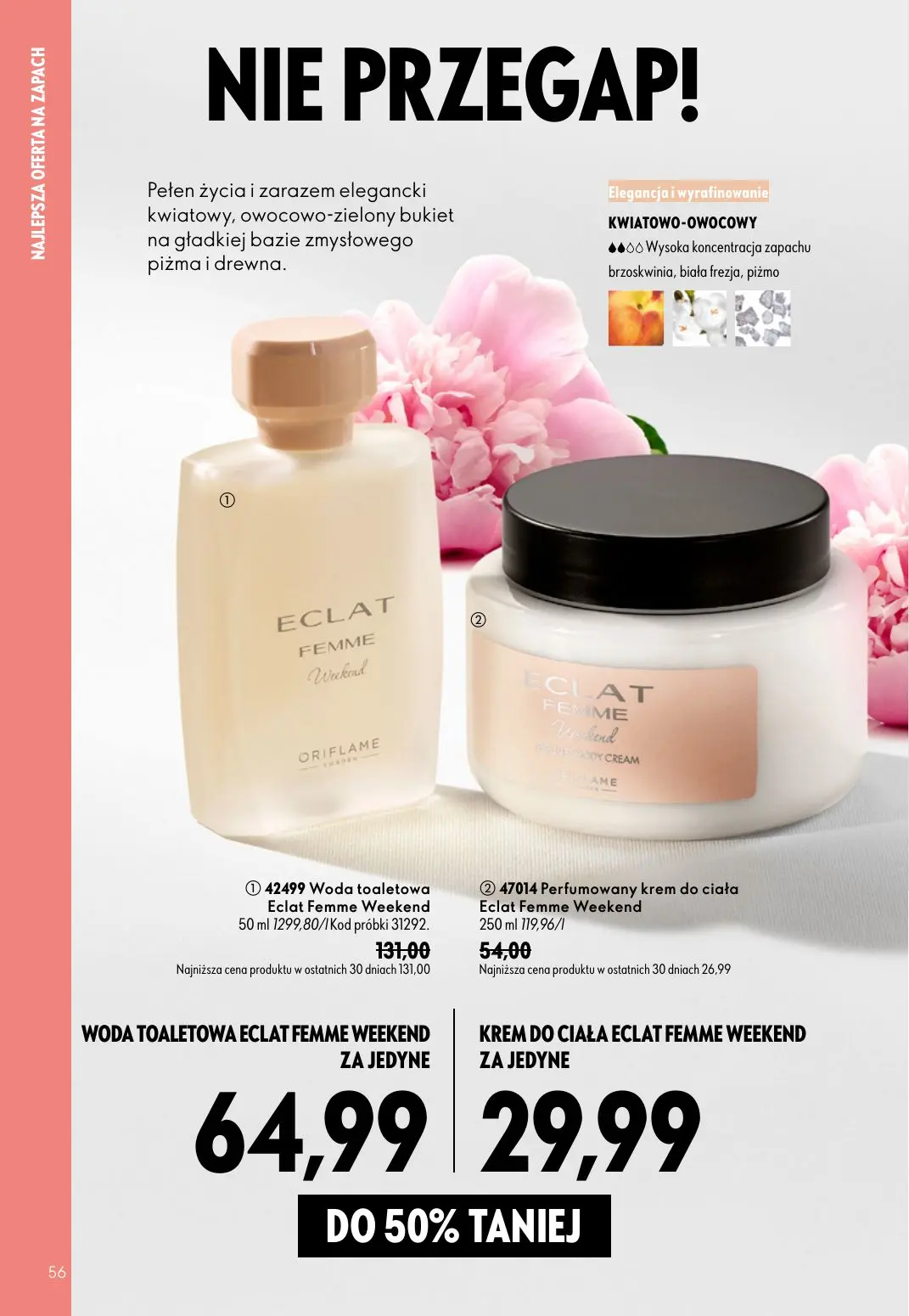 gazetka promocyjna ORIFLAME Podkręć objętość - Strona 56