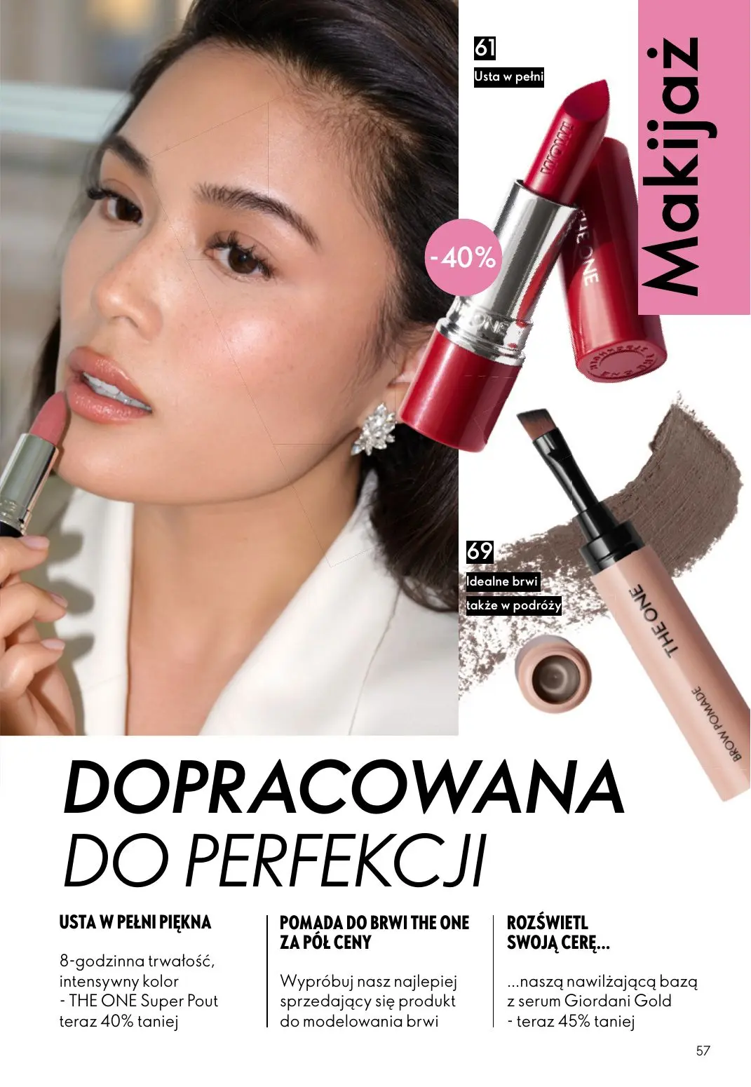 gazetka promocyjna ORIFLAME Podkręć objętość - Strona 57