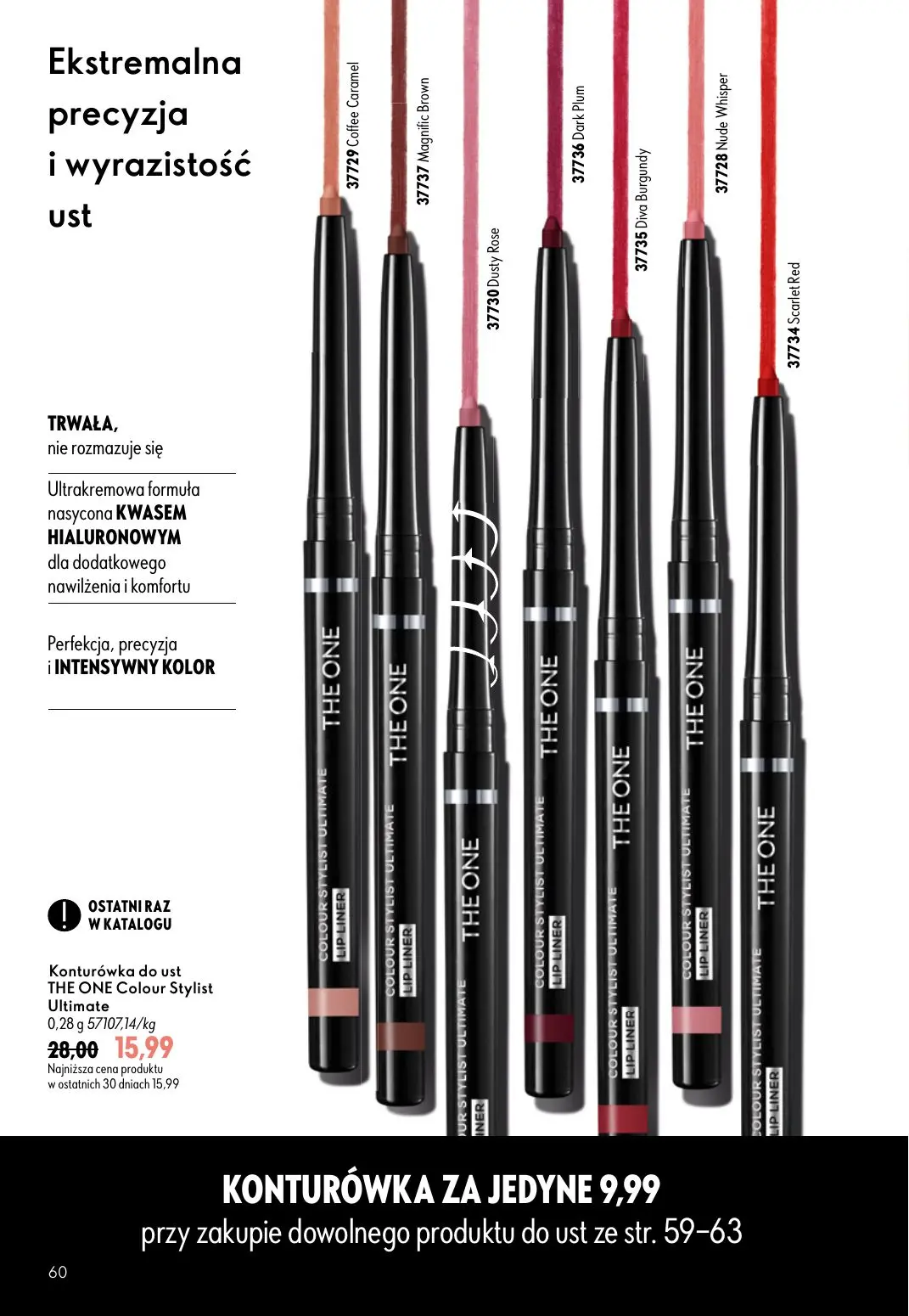 gazetka promocyjna ORIFLAME Podkręć objętość - Strona 60
