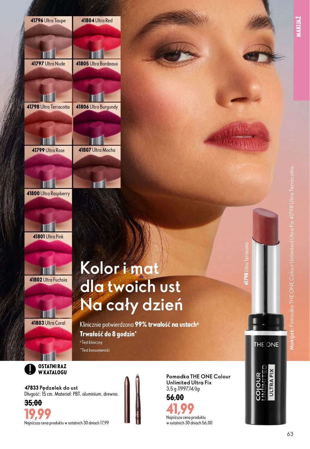 gazetka promocyjna ORIFLAME Podkręć objętość - Strona 63