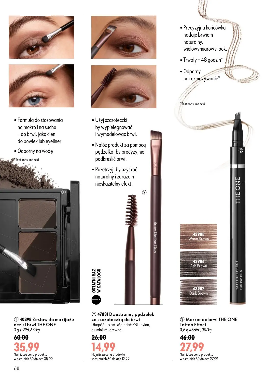 gazetka promocyjna ORIFLAME Podkręć objętość - Strona 68