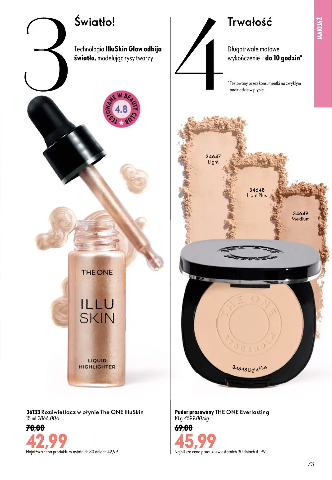 gazetka promocyjna ORIFLAME Podkręć objętość - Strona 73