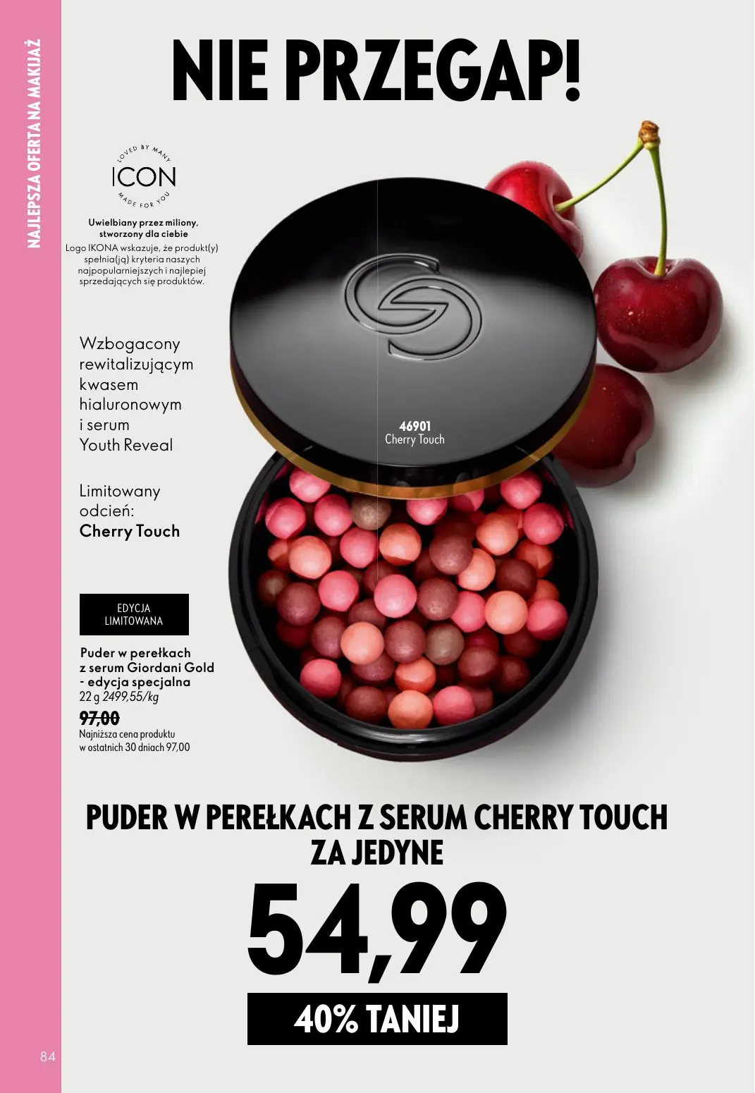 gazetka promocyjna ORIFLAME Podkręć objętość - Strona 84