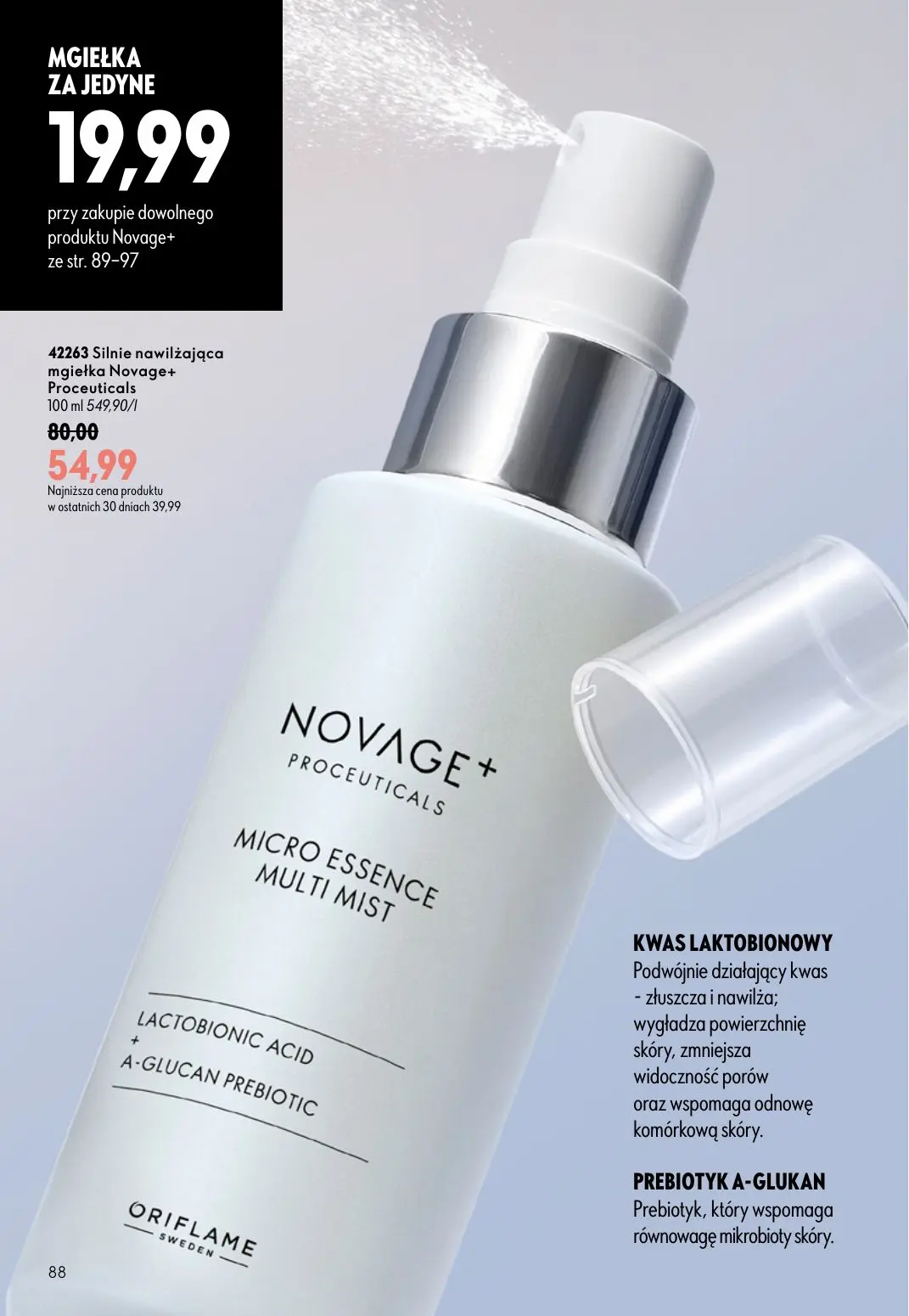 gazetka promocyjna ORIFLAME Podkręć objętość - Strona 88
