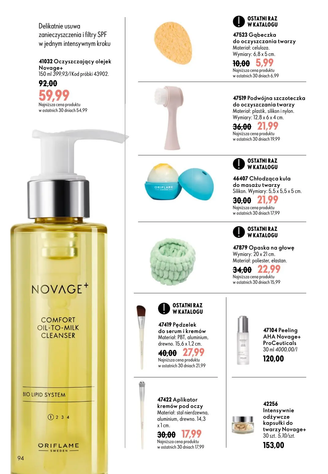 gazetka promocyjna ORIFLAME Podkręć objętość - Strona 94