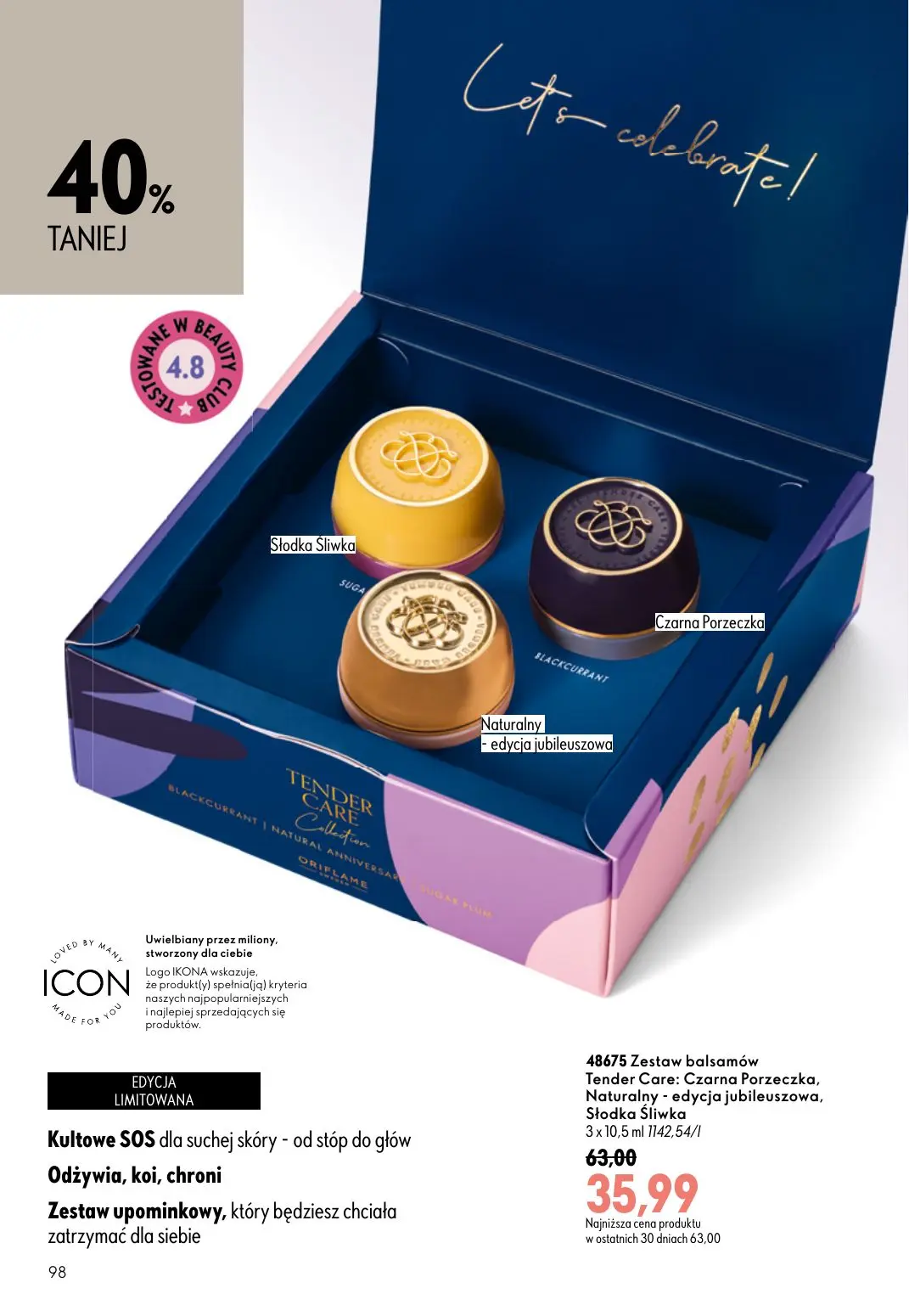 gazetka promocyjna ORIFLAME Podkręć objętość - Strona 98