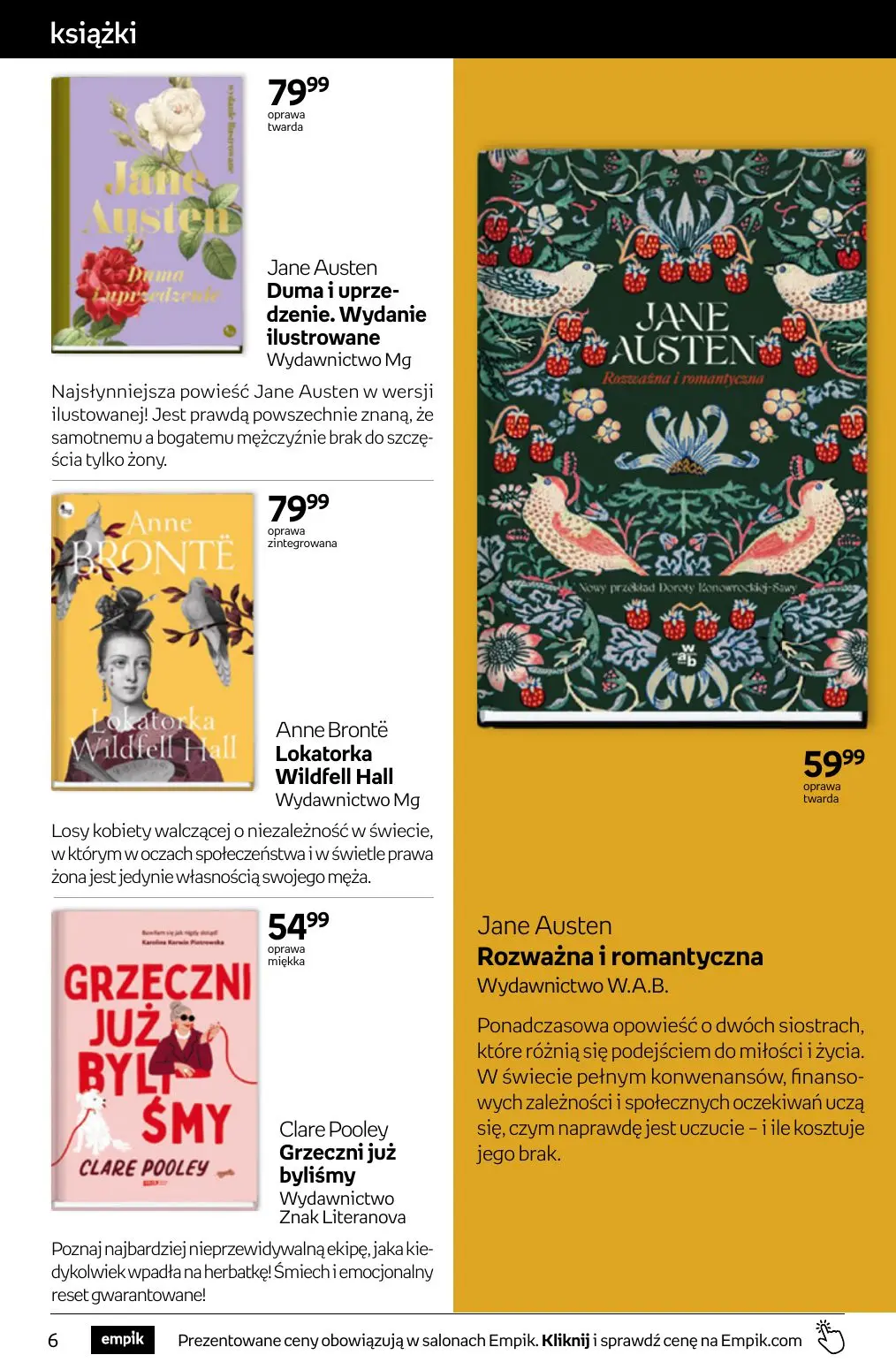 gazetka promocyjna Empik Tom kultury - Strona 6