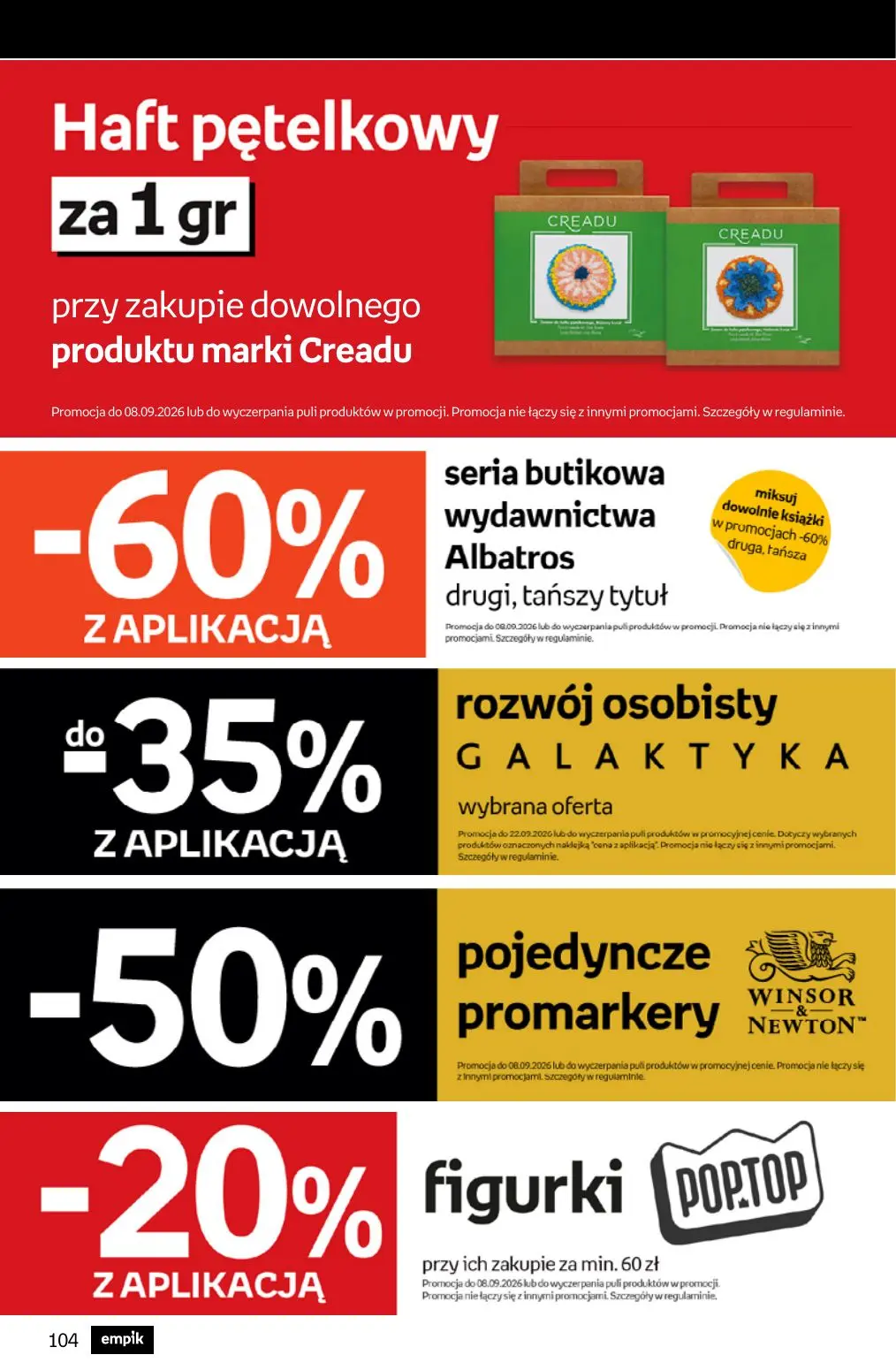 gazetka promocyjna Empik Tom kultury - Strona 104