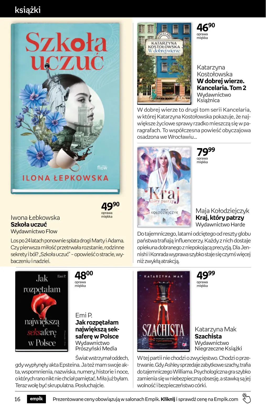 gazetka promocyjna Empik Tom kultury - Strona 16