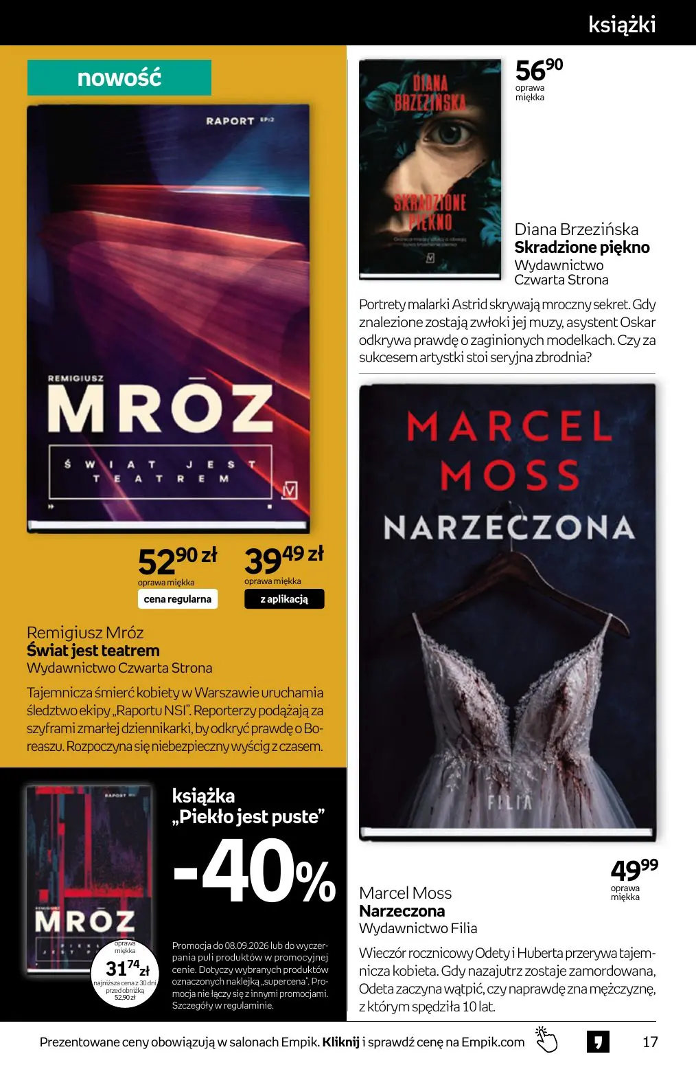 gazetka promocyjna Empik Tom kultury - Strona 17