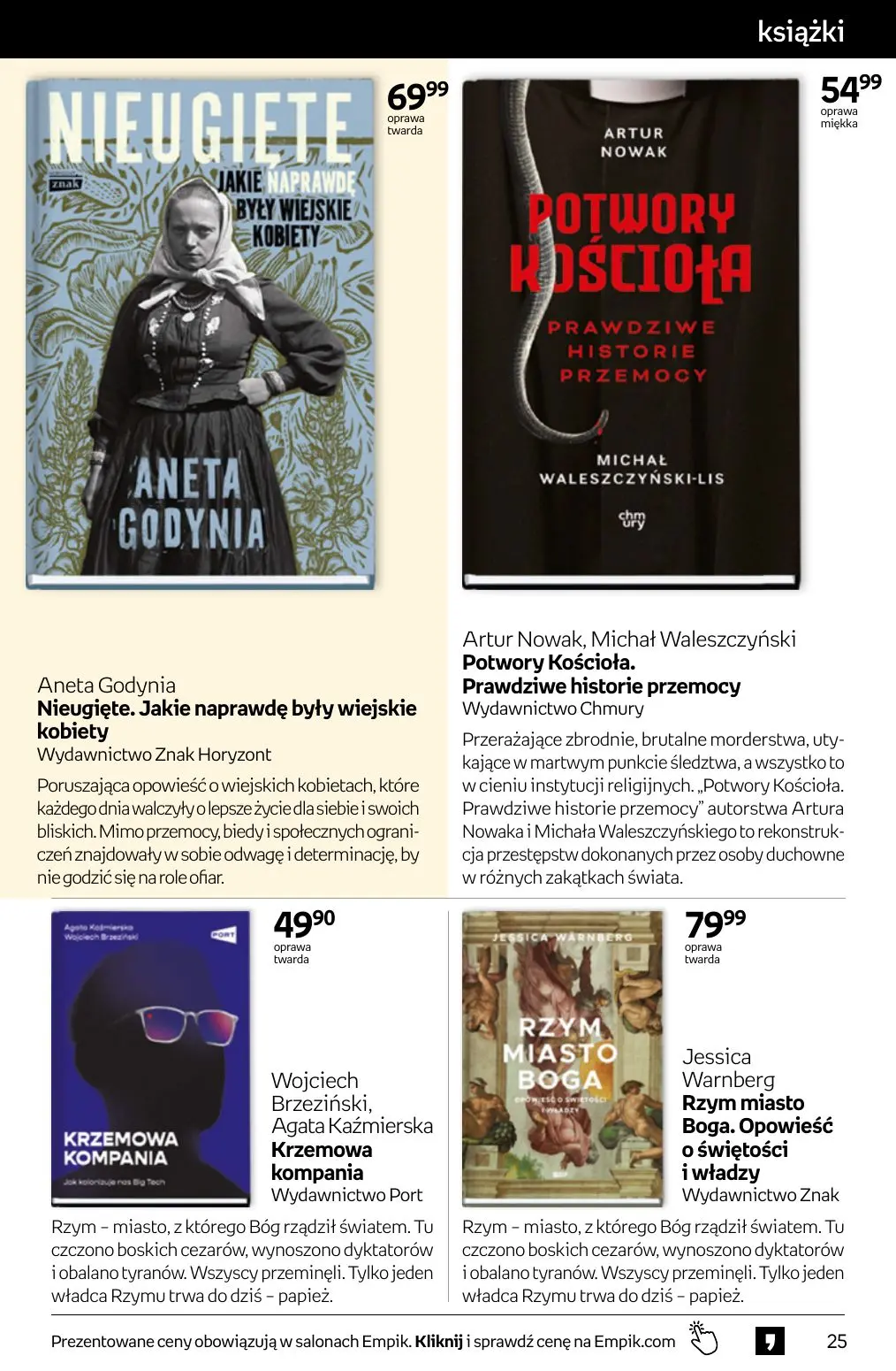 gazetka promocyjna Empik Tom kultury - Strona 25