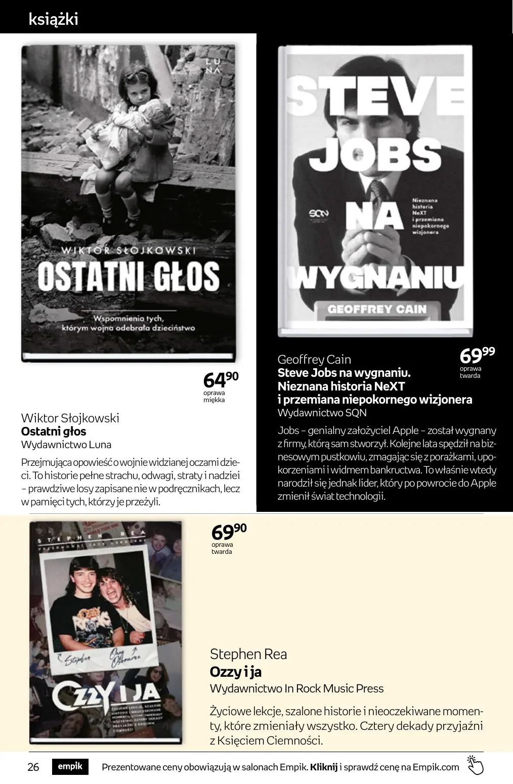 gazetka promocyjna Empik Tom kultury - Strona 26