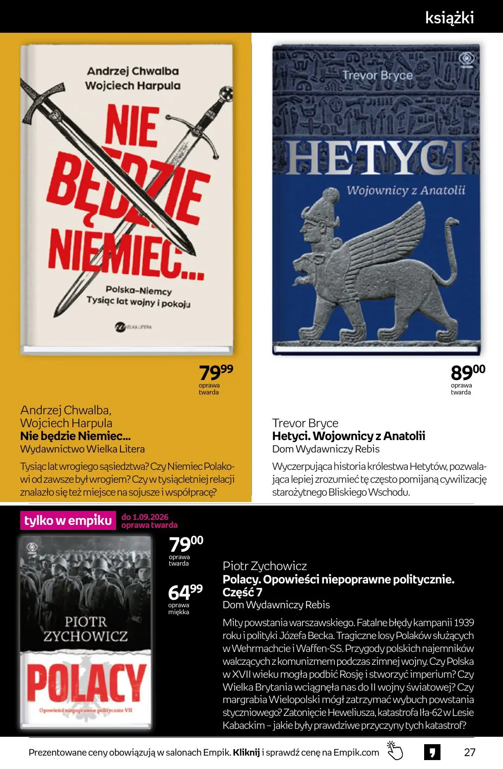 gazetka promocyjna Empik Tom kultury - Strona 27