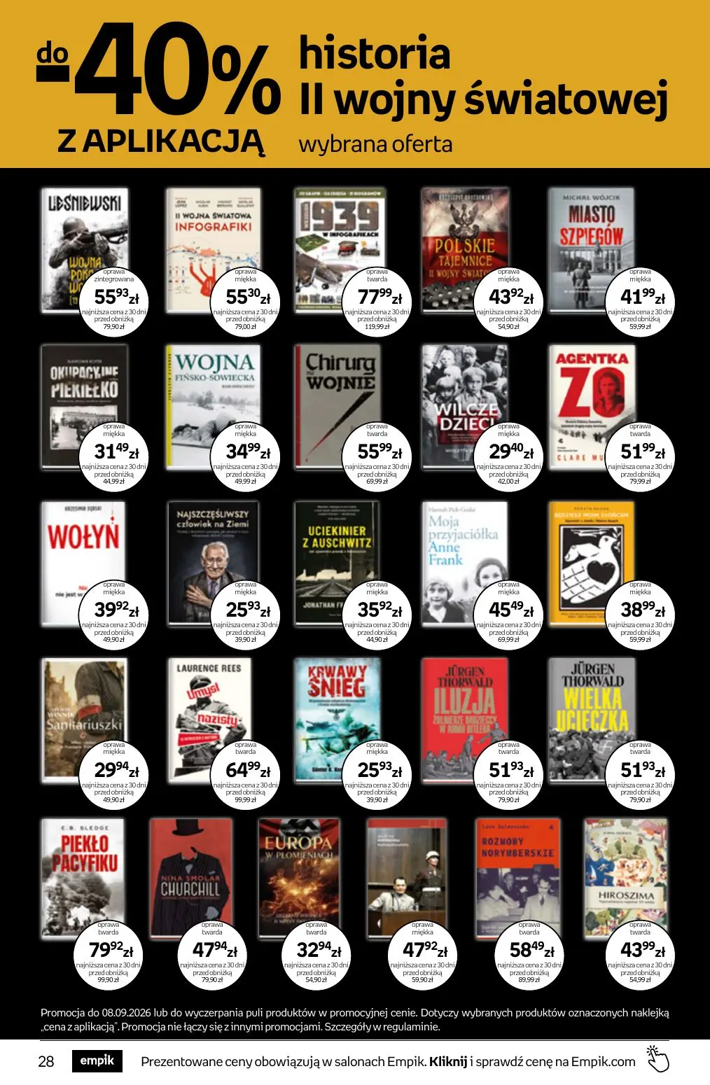 gazetka promocyjna Empik Tom kultury - Strona 28