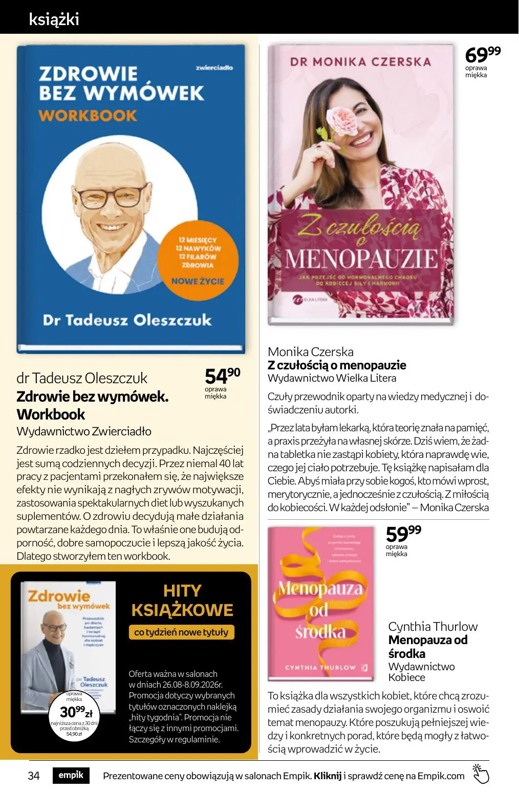 gazetka promocyjna Empik Tom kultury - Strona 34
