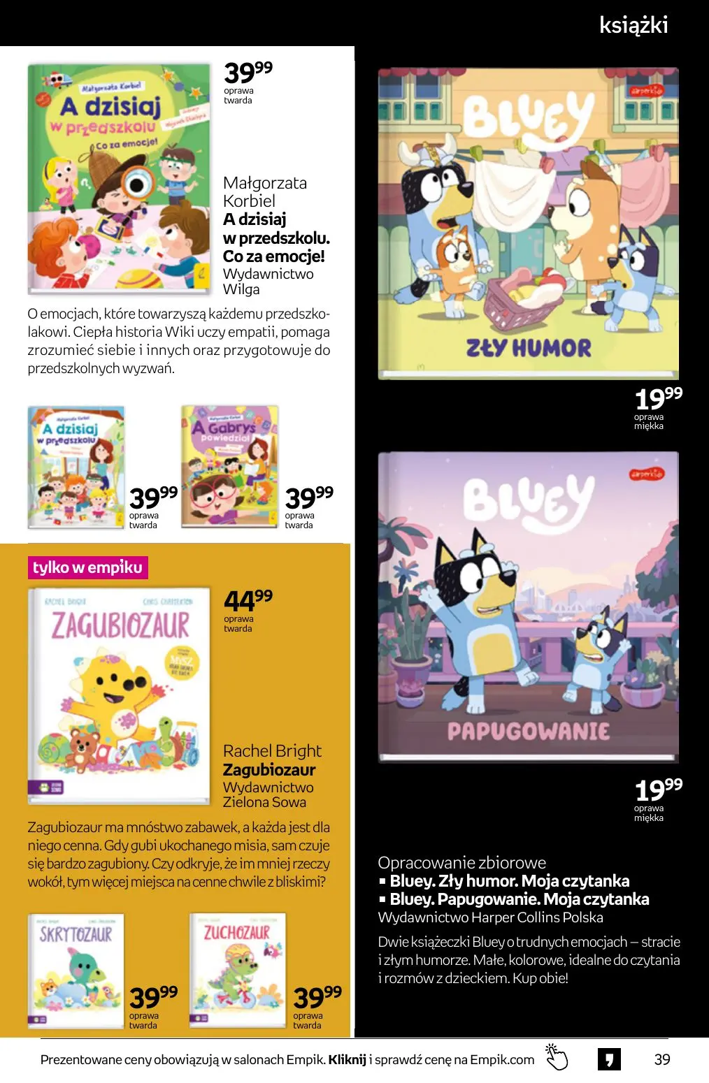 gazetka promocyjna Empik Tom kultury - Strona 39