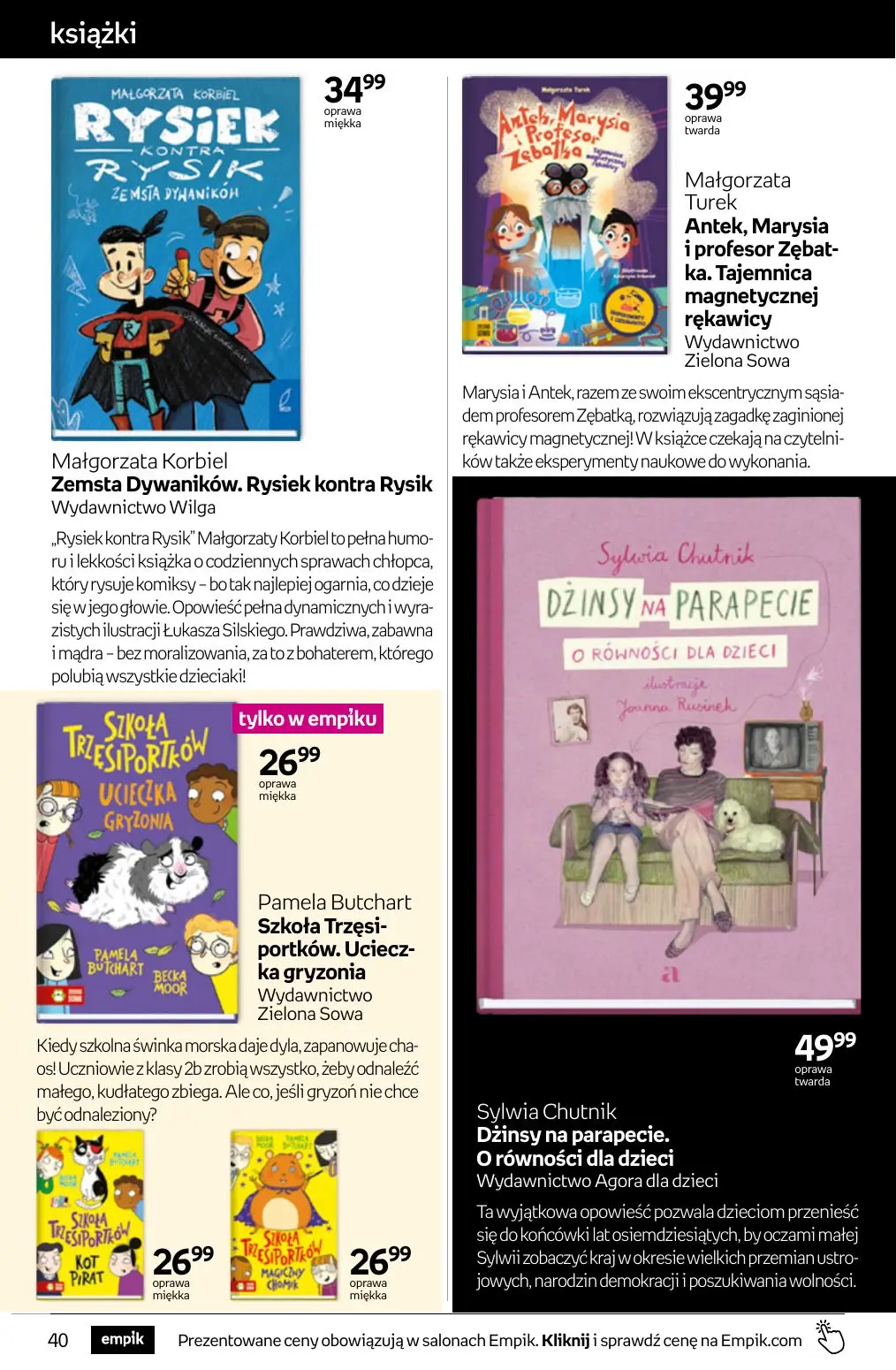 gazetka promocyjna Empik Tom kultury - Strona 40