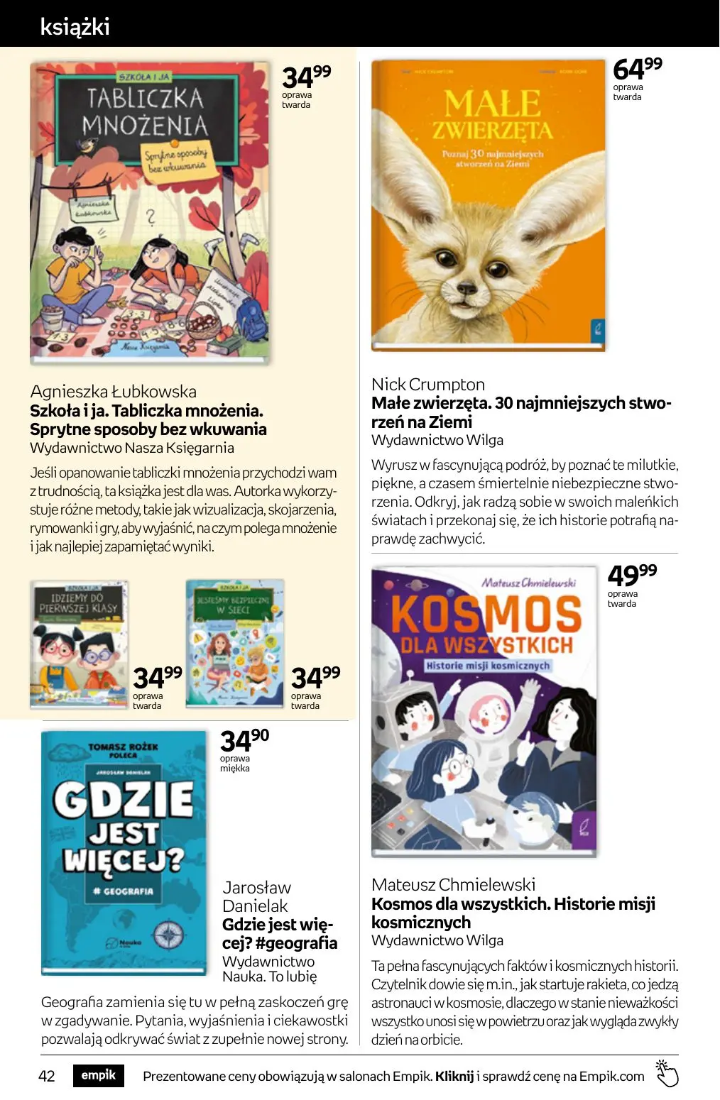 gazetka promocyjna Empik Tom kultury - Strona 42