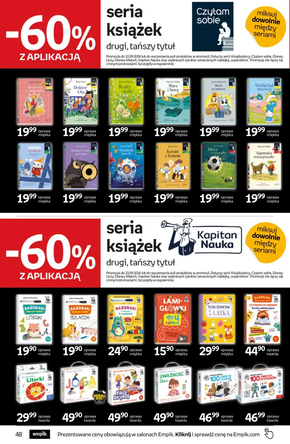 gazetka promocyjna Empik Tom kultury - Strona 48