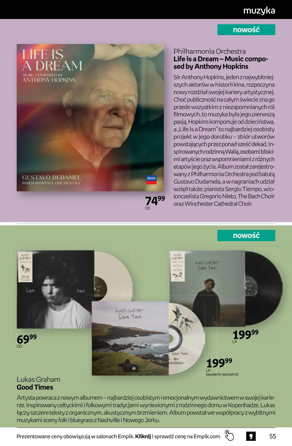 gazetka promocyjna Empik Tom kultury - Strona 55