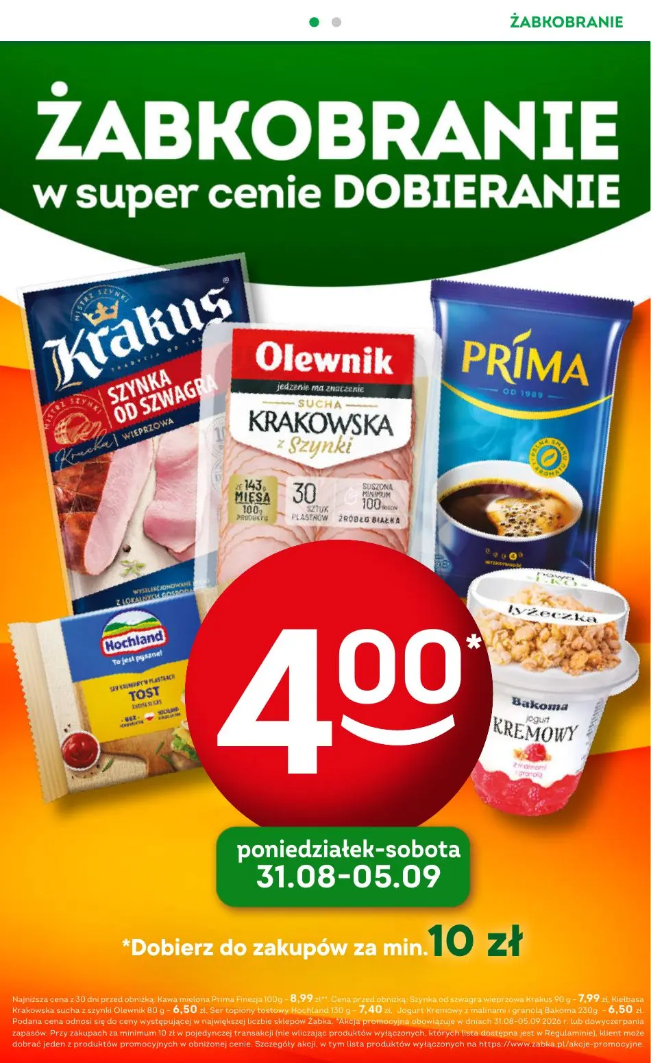 gazetka promocyjna Żabka Codzienne produkty - Strona 2